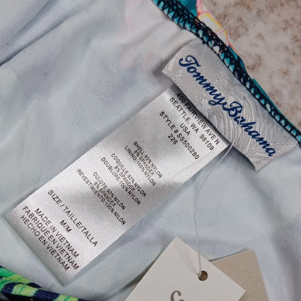 Tommy Bahama Tropi Calling New Printed Dress Womens Medium - Picture 6 of 8